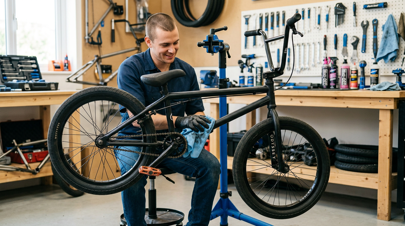 BMX Bike Maintenance: A Simple Weekly Care Routine